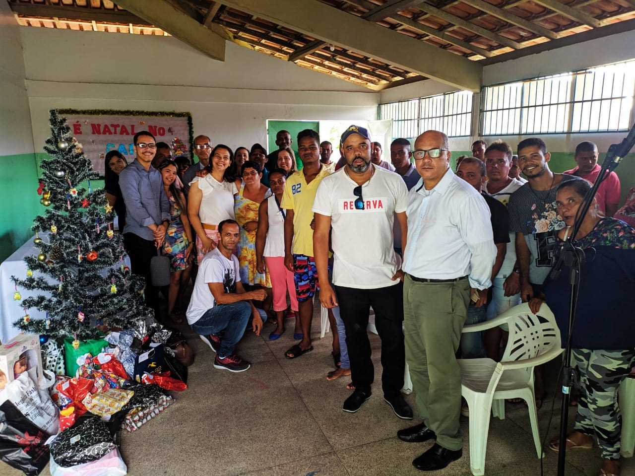 Camacã: Almoço de Natal, presentes e alegria finalizam o ano de 2019 no CAPS